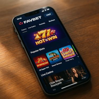 Favbet - Mobile Casino Platform - Smartphone Gaming Experience